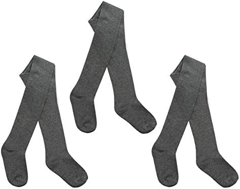 I.L.C.K Girls Back To School Plain Cotton Rich Tights