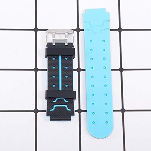 Ibasenice Silicone Watch Bands-16mm Children Watch Band Strap Quick Release Replacement Bands For Boys And Girls ES And Smartes Spring Bar Tool Included