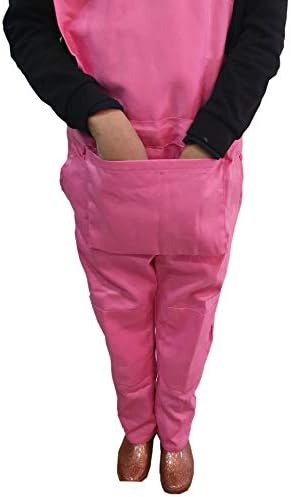 Ibex Boys Girls Bib And Brace Dungarees Children Unisex Play Suits Pink 20 1 To 2 Year