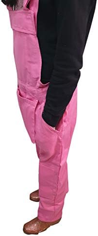 Ibex Boys Girls Bib And Brace Dungarees Children Unisex Play Suits Pink 20 1 To 2 Year