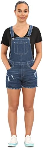 Imporio 11 Girls Kids Denim Dungaree Short Length Pinafore Jumpsuit Play Suit UK Size 8Yrs To 14Years