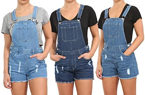 imporio 11 Girls Kids Denim Dungaree Short Length Pinafore Jumpsuit Play Suit UK Size 8Yrs to 14Years