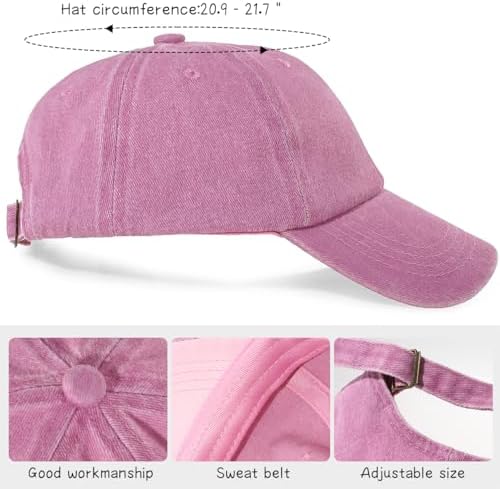 Initlove Kids Baseball Cap Adjustable Sun Hat For Girls Boys Outdoor Activities