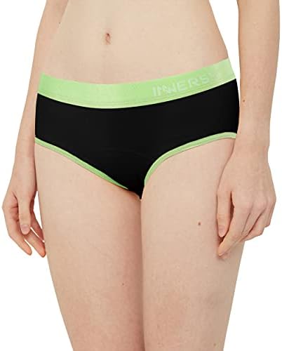 INNERSY Teen Girls Knickers Period Pants Cotton Leakproof Menstrual Underwear Pack Of 3