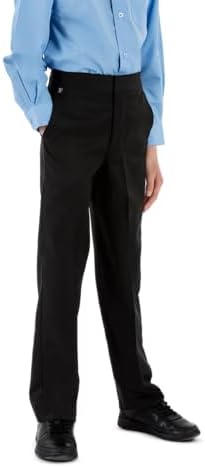 Innovation Boys Black Label Trousers (Slim Fit) Available in Sizes 4-14 65% Polyester and 35% Viscose UK Made