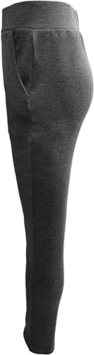 INSAFIANS Girls Elasticated Waist School Trouser Pull-On Slim Fit Jersey Trousers