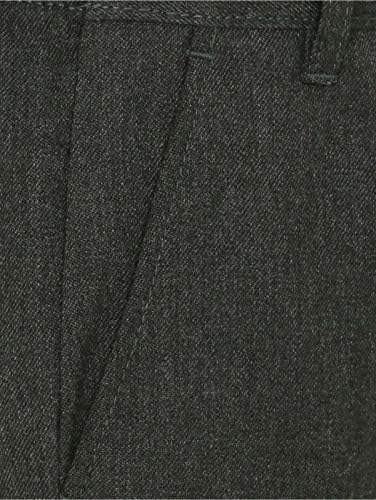 Integriti Schoolwear 2PK Boys School Trousers Comfort Fit Black Charcoal Grey Navy Blue Elasitcated Waist Age 3-16 Years