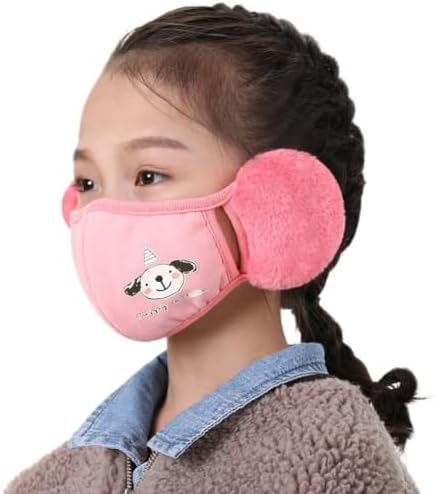 ISAKEN Thermal Mask Warm Earmuffs Windproof Mask Adjustable Winter Earmuffs Warm Breathable Ski Mask for Hiking Camping Cycling Travel