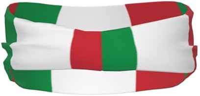 Italy Flag Print Sports Sweatband â€ Versatile Sport Headbands For Kids Adults Adjustable Headband