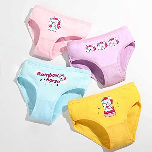 JackLoveBriefs Girls Knickers Cotton Girls Pants Knickers Age 2-9 Years