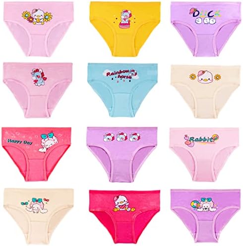 JackLoveBriefs Girls Knickers Cotton girls pants knickers age 2-9 years