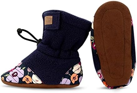 JAN & JUL Baby Girls Stay-On Booties Fleece Infant
