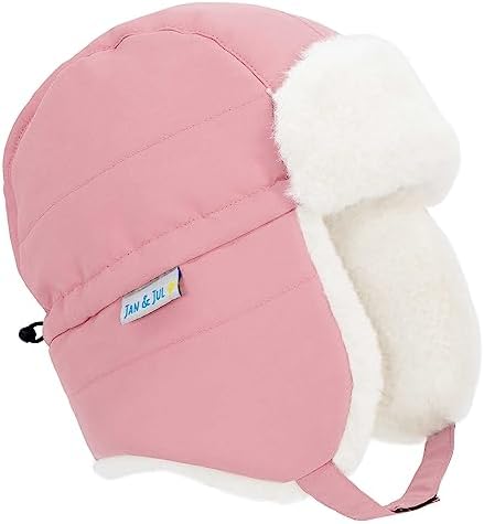 JAN & JUL Toasty-Dry Windproof Trapper Winter Hat for Boy Girl