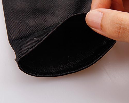 JIAHGUK Girls Princess Dress Flower Girls Wedding Gloves - White Long Five-Finger Satin Elbow Gloves - Fancy Dress Kids Hands Accessories For Halloween Costume Proms Christmas Party