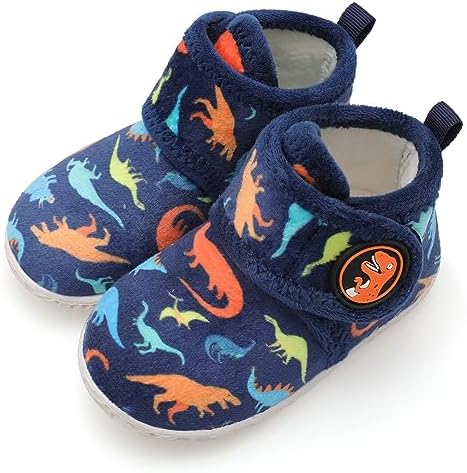 JIASUQI Baby Boys Girls Booties Toddler Soft Winter Boots House Slippers Infant Warm Socks Anti Skid Newborn Crib Shoes