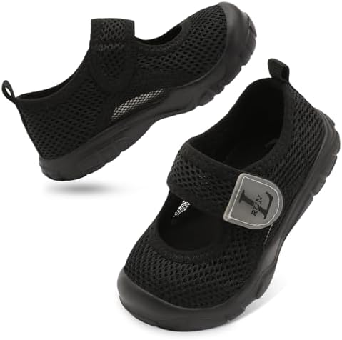 JIASUQI Toddler Boys Girls Sandals Breathable Barefoot Shoes Adjustable Lightweight Walking Shoes For Summer Indoor Outdoor