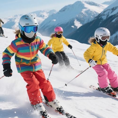 JiaYouLC 2 Pack Kids Lightweight Balaclava Childs Thin Helmet Liner Ski Face Mask For Skiing Cycling Fishing