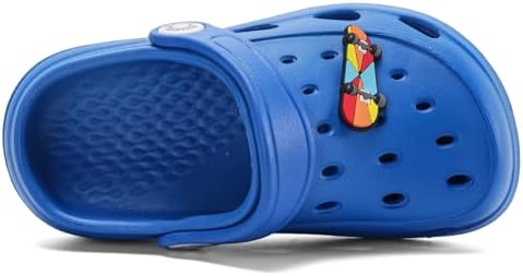 JUJIAOSO Kid's Unsiex Garden Shoes Slip On Sandals Cute Cartoon Slides Clogs