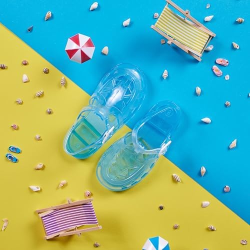 JUJU Factory Warehouse Kids Jelly Sandals Toddler Waterproof Summer Jelly Beach Walking Shoes For Kids