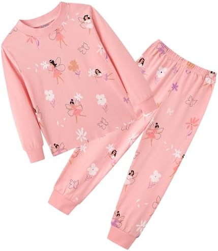 Junellz Girls Pyjamas Sets 2-8 Years Unicorn Pyjamas for Kids Girls Pjs
