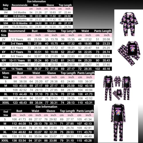 K-KPop D-Demon H-Hunters Family Matching Pajamas Sets Anime Cartoon 2 Pieces H-Huntrix H-Huntr/X Cute Printed Party Holiday Matching Long Sleeve Pjs For Fans Men Women Kids Couples