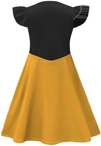 K_pop D-Demons H-Hunters Girls Halloweens Cosplay Costumes Ruffle Sleeves Dance Wear Princess Dress