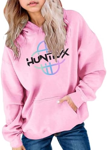 K Pop Demon Hunters Logo Merch Hoodies Girls Vintage Y2k Pullover Hip Hop Streetwear Oversized Fashion Long Sleeve Hooded Sweatshirt For Kids 4-14Y