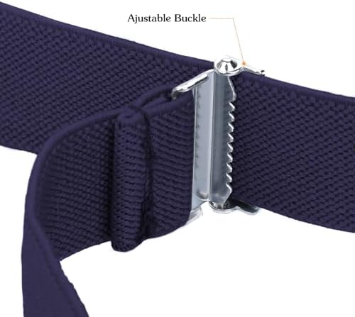 Kajeer Braces For Kids Boys Girls - Adjustable Elastic Y-Back Strong Clips Suspenders