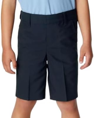 KAMDIN Boys Regular Fit School Shorts With Adjustable Waist Kids School Uniform Size 2-14 Years
