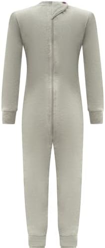 Kaycey Zip Back Long Sleeve Long Leg Jumpsuit For Boys And Girls Adaptive Clothing For Kids With Special Needs Soft Cotton