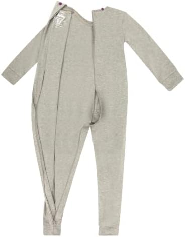 Kaycey Zip Back Long Sleeve Long Leg Jumpsuit For Boys And Girls Adaptive Clothing For Kids With Special Needs Soft Cotton