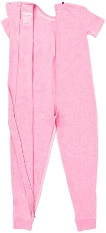 Kaycey Zip Back Short Sleeve Long Leg Jumpsuit For Boys And Girls Adaptive Clothing For Adults & Big Kids With Special Needs Soft Cotton
