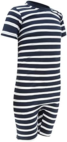Kaycey Zip back Short Sleeve Short Leg Knee Length Jumpsuit Adaptive Clothing For Adults & Kids with Special Needs