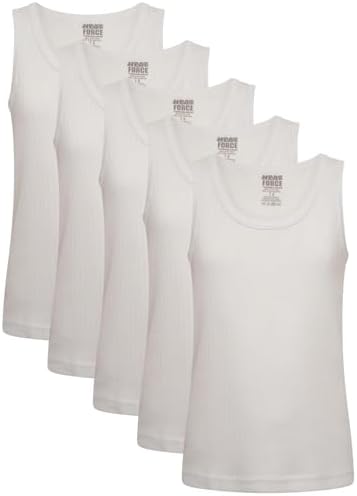 Keanu Heatforce Kids Thermal Vests - Pack Of 5 - Winter Warm 0.45 TOG Brushed Underwear - Ages 3-15 Years