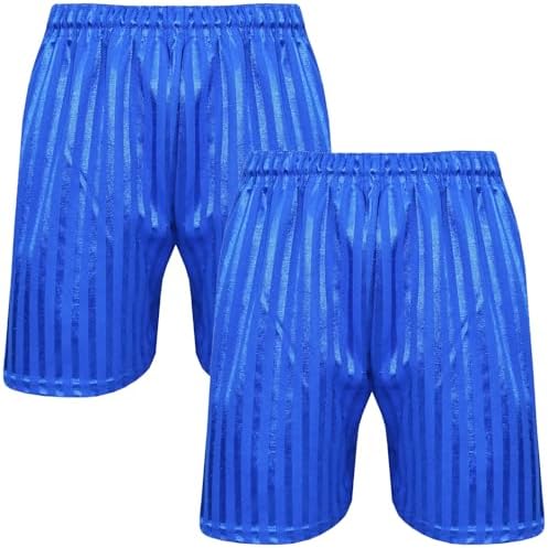 KHIM Kids Children Shadow Stripe School PE Shorts Boys Girls Summer Gym Sports Football Games Cycling Shorts