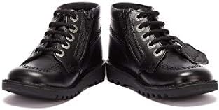 Kickers Unisex Kids Kick Hi Classic Ankle Boots With Zip Extra Comfortable Added Durability Premium Quality