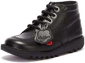 Kickers Unisex Kids Kick Hi Classic Ankle Boots with Zip Extra Comfortable Added Durability Premium Quality