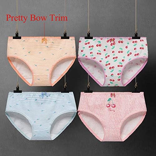 Kidear Toddler Soft Cotton Underwear Baby Panties Kids Girls' 12-Pack Briefs Knickers Age 2-12 Years