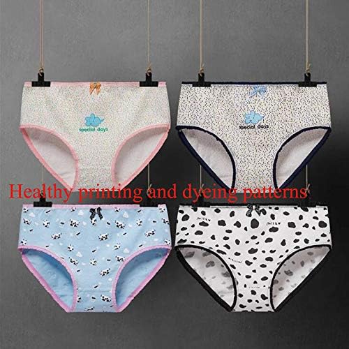 Kidear Toddler Soft Cotton Underwear Baby Panties Kids Girls' 12-Pack Briefs Knickers Age 2-12 Years