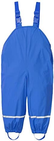 Kids Blue Waterproof Windproof Rain Dungarees Mud Jumpsuit Nylon Stylish Breathable Outdoor Overalls Jumpsuit One-Piece Toddler Trousers