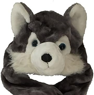 Kids Boys/Girls Childrens Animal Faux Fur Head Trapper Hat Hood Scarf Snood Gloves See Listing For Options One Size
