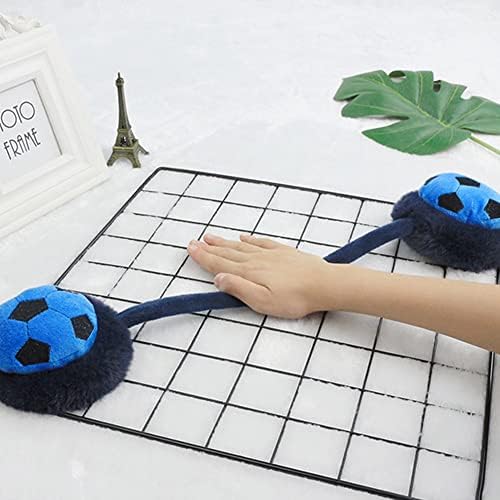 Kids Cartoon Football Earmuffs - Winter Warm Soft Plush Earmuffs For Outdoor Skiing
