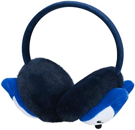 Kids Cute Fox EarMuffs Boys Girls Cartoon Ear Warmer Plush Furry Ear Hamburg Windproof Headband Fashion Adjustable Christmas Birthday Gifts For Child