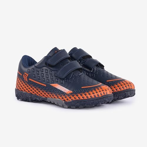 Kids Football Boots Boys & Girls – Astro Turf Trainers Lightweight & Breathable Sports Shoes For Children Infants & Juniors UK Sizes J7.5–J12.5