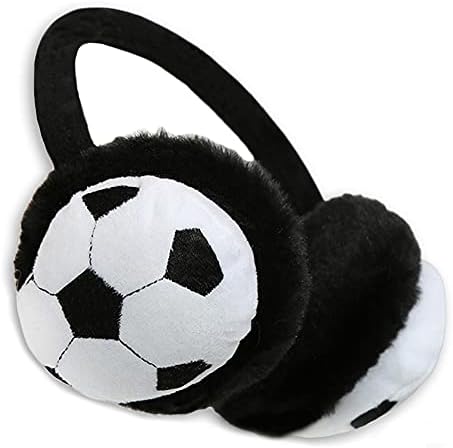 Kids Furry Winter Earmuffs Cute Fox Plush Faux Fur Earmuffs Girls Boys Soft Warm Fleece Cushioned Ear Warmers Earflaps Ears Protector Children Warm Ear Covers Xmas Gift Winter Birthday Gift