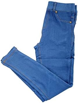 Kids Jeggings Pants Girls Denim Skinny Denim Jeans School Uniform Stretchy Jeggings Children Pants Leggings 4-13 Years