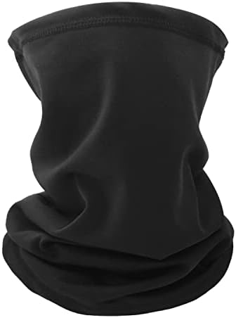 Kids Neck Warmer Winter Fleece Windproof Neck Gaiter for Boys & Girls Face Covering Mask Thermal Scarf Multifunctional Headwear for Skiing Running Cycling Outdoor Sports A7ETBNWB