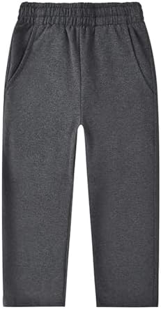 Kids Pants Boys Age 1-14 Years Teen Boys Loose Fit Trousers Waist Tightener Elastic Stretchy Comfy Spring Winter School Casual Sports Fashion Cute Streetwear