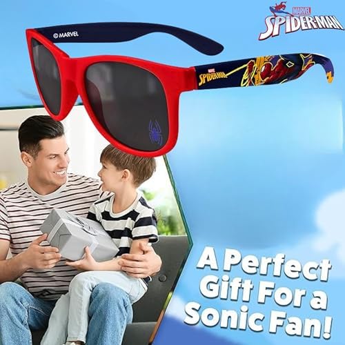 Kids Polarised Sunglasses UV400 Protection Sun Shades Licensed Eyewear Sports Summer Accessories Scratch Resistant Polarized Sunglasses Kids Gifts Boys Girls 3+ Years