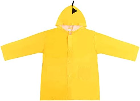Kids Raincoat Waterproof Children Rain Coat with Hood Cartoon Rain Poncho for Boys Girls 5-8 Years Toddler Rainwear Rain Jacket Suit Cape for Outdoor Hiking Cycling Climbing Camping